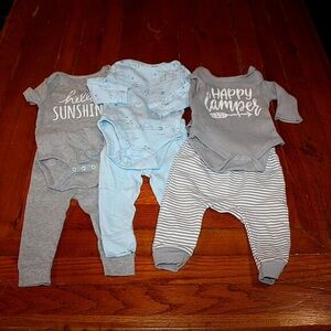 Baby Clothing Mega Bundle - 3-6 Months - 22 Piece Lot - Bodysuits, Outfits, Pant